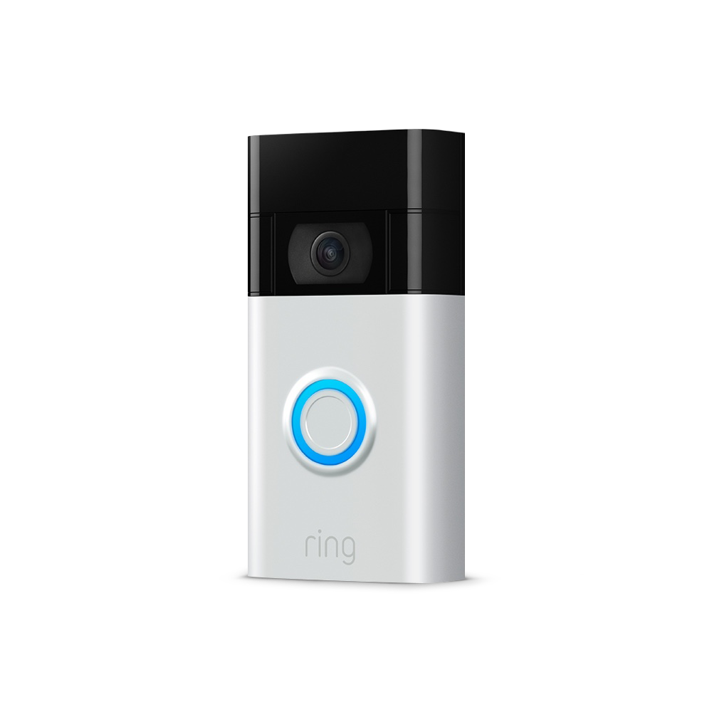 Купить Ring Video Doorbell - Smarte Türklingel - mit Kamera - 2. Generation - kabellos - 802.11b/g/n - 2.4 Ghz - matt vernickelt (8VRDP7-0EU0) в магазине wardena.ru