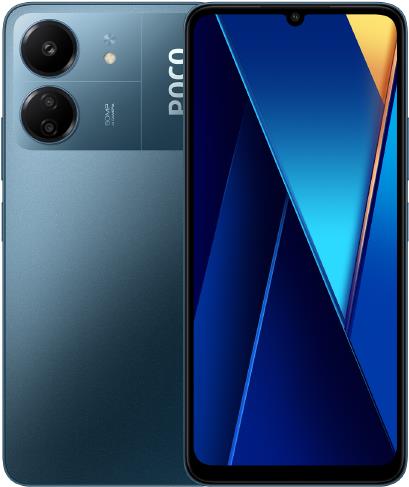 Купить Xiaomi POCO C65 - 17,1 cm (6.74") - 1600 x 720 Pixel - 8 GB - 256 GB - 50 MP - Blau (MZB0FOBEU) в магазине wardena.ru