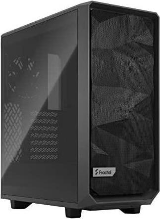 Купить Fractal Design Meshify 2 Compact Light Tempered Glass - MDT - ATX - Seitenteil mit Fenster (gehärtetes Glas) - keine Spannungsversorgung (ATX) - Grau - USB/Audio (FD-C-MES2C-04) в магазине wardena.ru