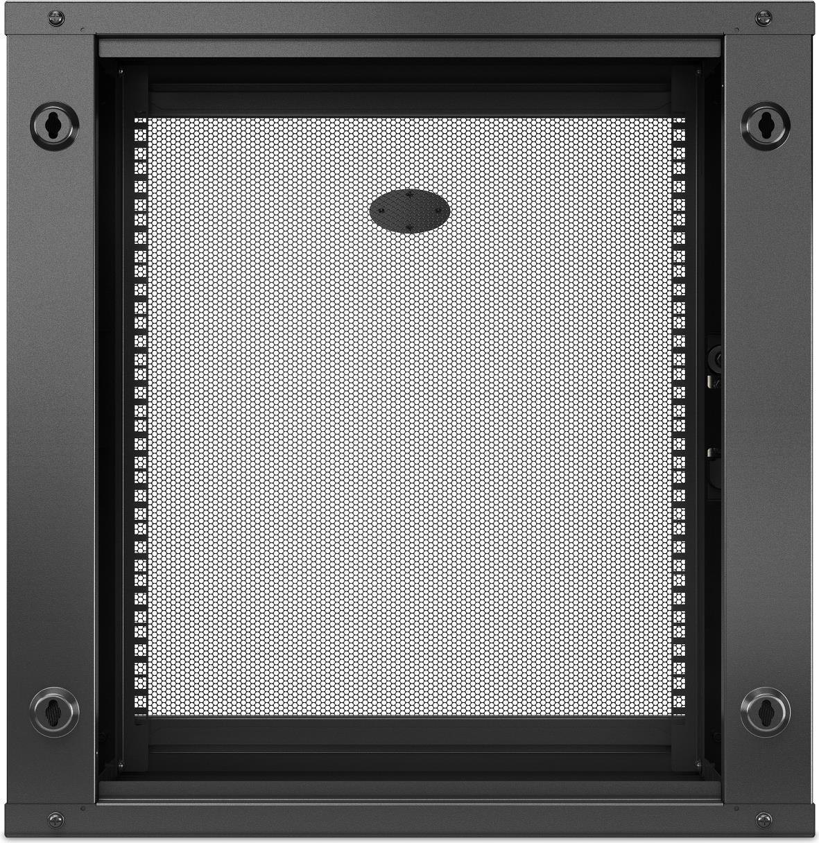 Купить APC NetShelter WX 12U Single Hinged Wall-mount Enclosure 600mm Deep Wandmontiertes Regal Schwarz (AR112SH6) в магазине wardena.ru