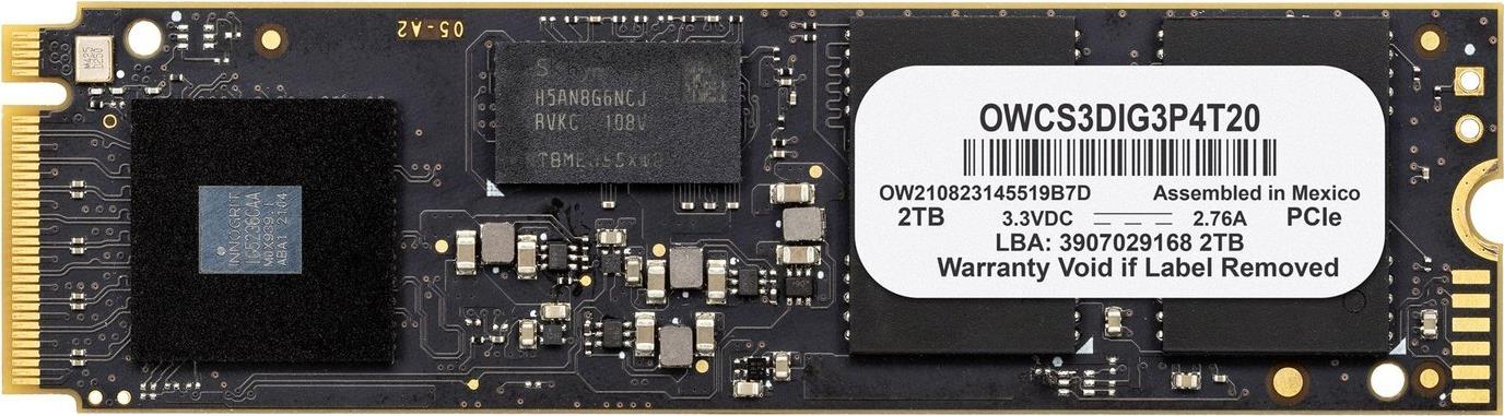 Купить OWC 2.0TB Aura Pro IV M.2 2000 GB PCI Express 4.0 3D TLC NAND NVMe (OWCS3DIG3P4T20) в магазине wardena.ru