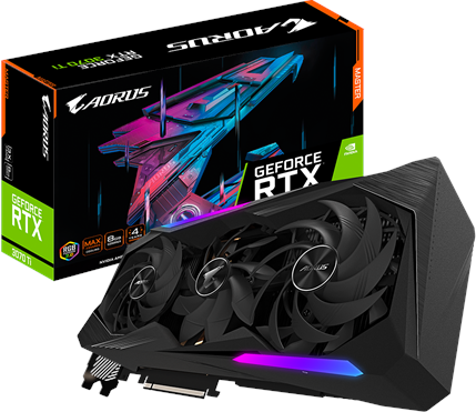 Купить Gigabyte GV-N307TAORUS M-8GD Grafikkarte NVIDIA GeForce RTX 3070 Ti 8 GB GDDR6X (GV-N307TAORUS M-8GD) в магазине wardena.ru