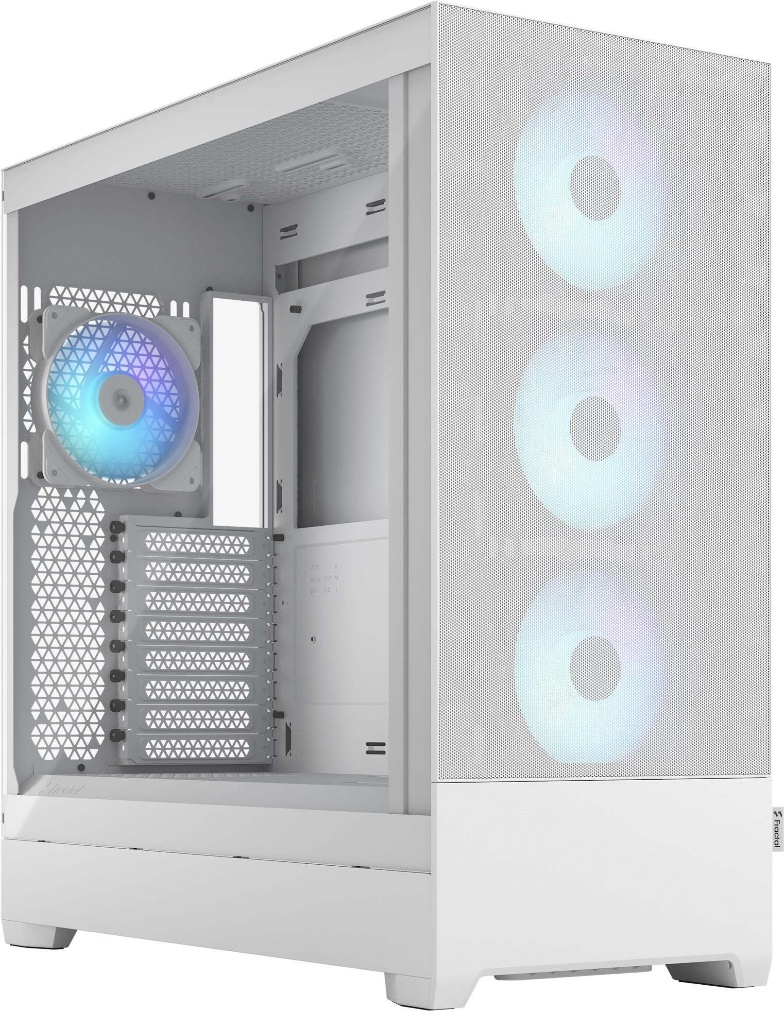Купить Fractal Design Pop XL Air RGB - Tower - Erweitertes ATX - keine Spannungsversorgung (ATX) - White TG Clear Tint - USB/Audio (FD-C-POR1X-01) в магазине wardena.ru