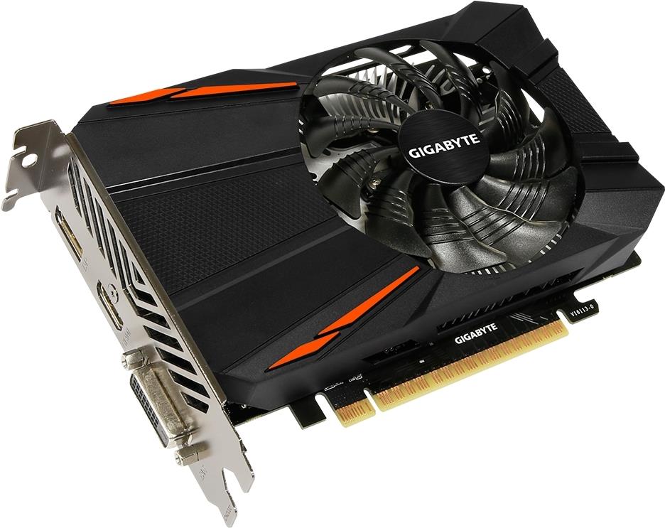 Купить Gigabyte GeForce GTX 1050 Ti D5 4G - Grafikkarten - GF GTX 1050 Ti - 4 GB GDDR5 - PCIe 3.0 x16 - DVI, HDMI, DisplayPort (GV-N105TD5-4GD) в магазине wardena.ru