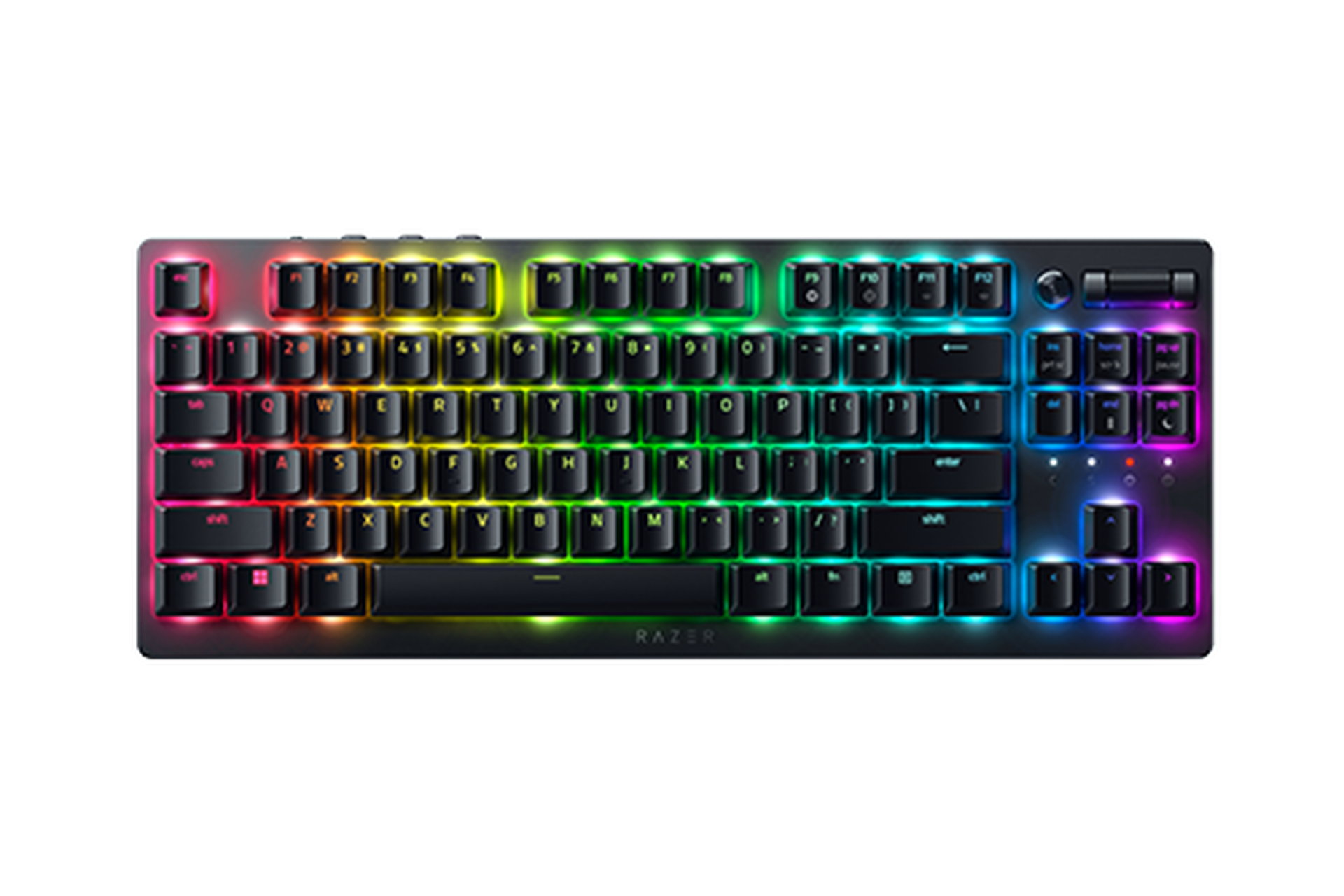 Купить Razer V2 Pro Tastatur USB + RF Wireless + Bluetooth QWERTY US Englisch Schwarz (RZ03-04370600-R3N1) в магазине wardena.ru