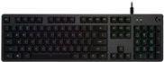 Купить Logitech Gaming G512 - Tastatur - backlit - USB - US International - Tastenschalter: GX Brown Tactile - Kohle (920-009352) в магазине wardena.ru