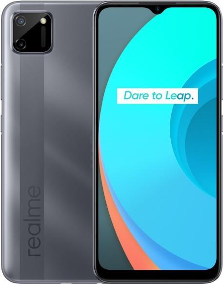 Купить realme C11 2021 16,5 cm (6.5" ) Dual-SIM Android 11 4G Mikro-USB 2 GB 32 GB 5000 mAh Grau (6941399056671) в магазине wardena.ru