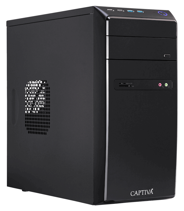 Купить Captiva I60-537 PC DDR4-SDRAM i5-10400 Intel® Core™ i5 Prozessoren der 10. Generation 8 GB 480 GB SSD Schwarz (60537) в магазине wardena.ru