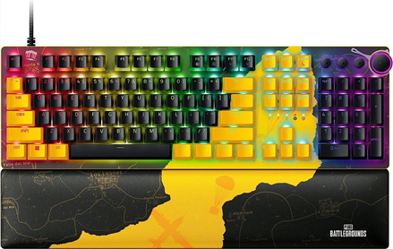 Купить Razer Huntsman V2 Tastatur optisch, USA, PUBG Edition, im Grunde linear optisch (RZ03-03932300-R3M1) в магазине wardena.ru