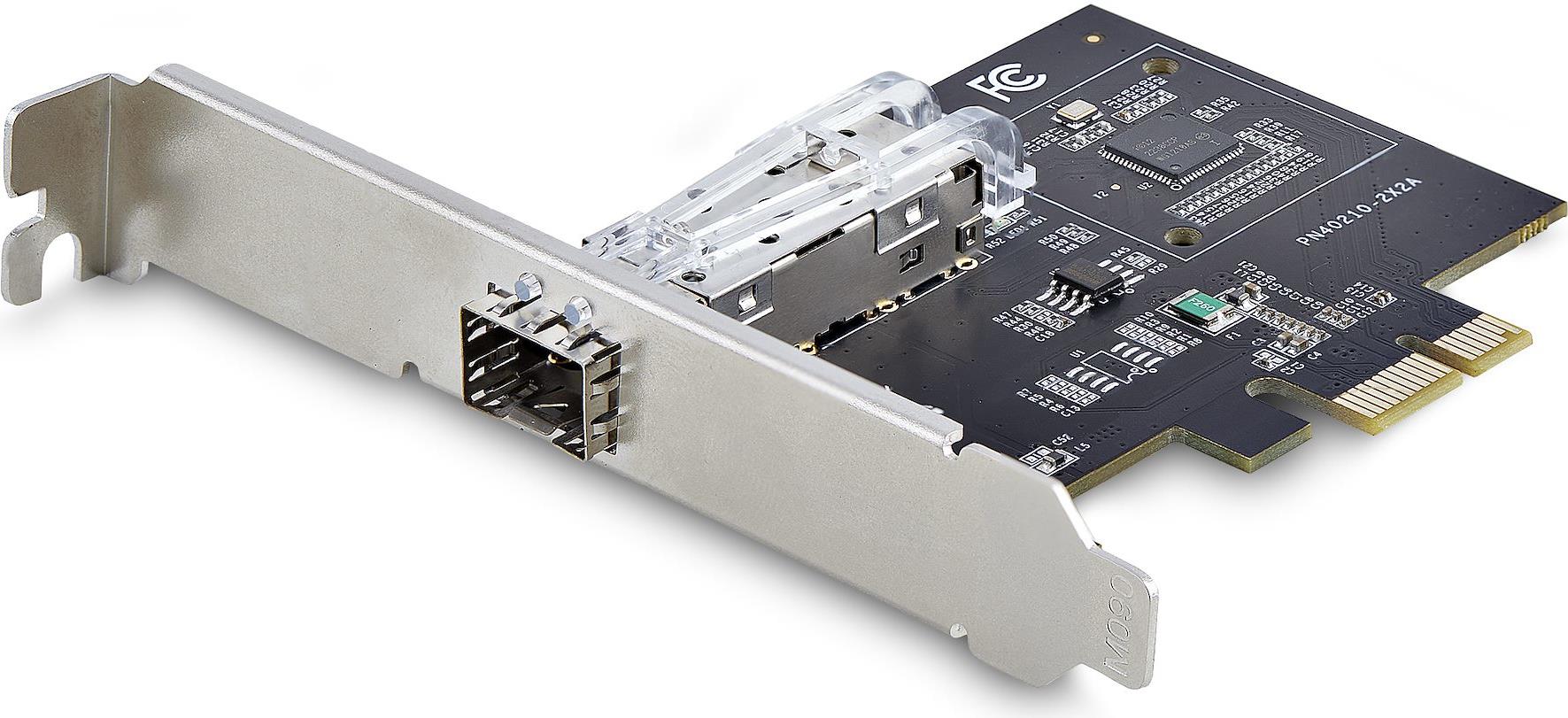 Купить StarTech.com 1-Port GbE SFP Network Card, PCIe 2.1 x1, Intel I210-IS, 1GbE Controller, 1000BASE Copper/Fiber Optic, Single-Port Gigabit Ethernet NIC, Desktop/Server Backplanes - Windows and Linux Compatible (P011GI-NETWO (P011GI-NETWORK-CARD) в магазине wardena.ru