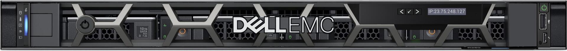 Купить Dell PowerEdge R250 - Server - Rack-Montage - 1U - 1-Weg - 1 x Xeon E-2334 / 3.4 GHz - RAM 16 GB - SAS - Hot-Swap 8.9 cm (3.5") Schacht/Schächte - HDD 2 TB - Matrox G200 - 1GbE - kein Betriebssystem - Monitor: keiner - S (YJ10W) в магазине wardena.ru