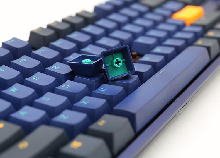 Купить Ducky One 2 Horizon PBT Gaming Tastatur, MX-Speed-Silver - blau (DKON1808-PDEPDZBBH) в магазине wardena.ru