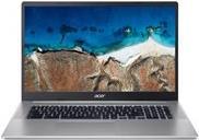 Купить Acer Chromebook 317 CB317-1HT - Pentium Silver N6000 / 1.1 GHz - Chrome OS - UHD Graphics - 8 GB RAM - 128 GB eMMC - 43.9 cm (17.3") Touchscreen 1920 x 1080 (Full HD) - Wi-Fi 6 - Titanium Gray - kbd: Deutsch (NX.AYBEG.001) в магазине wardena.ru