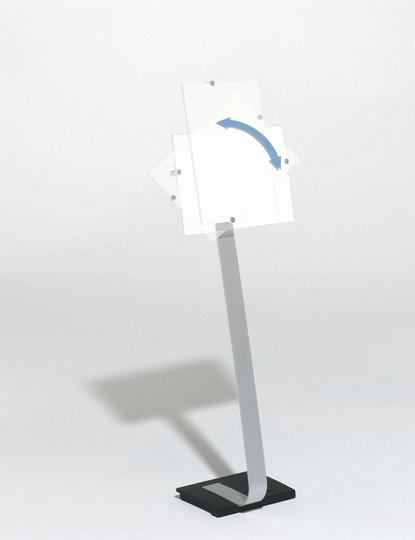 Купить DURABLE Info-Bodenständer CRYSTAL SIGN® STAND A3 1 ST 481923 в магазине wardena.ru
