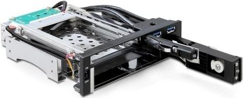 Купить DeLOCK 5,25 Mobile Rack for 1 x 2,5 + 1 x 3,5 SATA HDD + 2 x USB3.0 Ports - Mobiles Speicher-Rack - 6,4 cm, 8,9 cm (2.5", 8,90cm (3.5")) (47209) в магазине wardena.ru