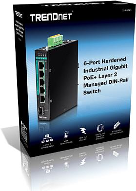 Купить TRENDnet TI-PG541I - Switch - verwaltet - 4 x 10/100/1000 (PoE+) + 1 x 10/100/1000 + 1 x Gigabit SFP - an DIN-Schiene montierbar - PoE+ (TI-PG541I) в магазине wardena.ru