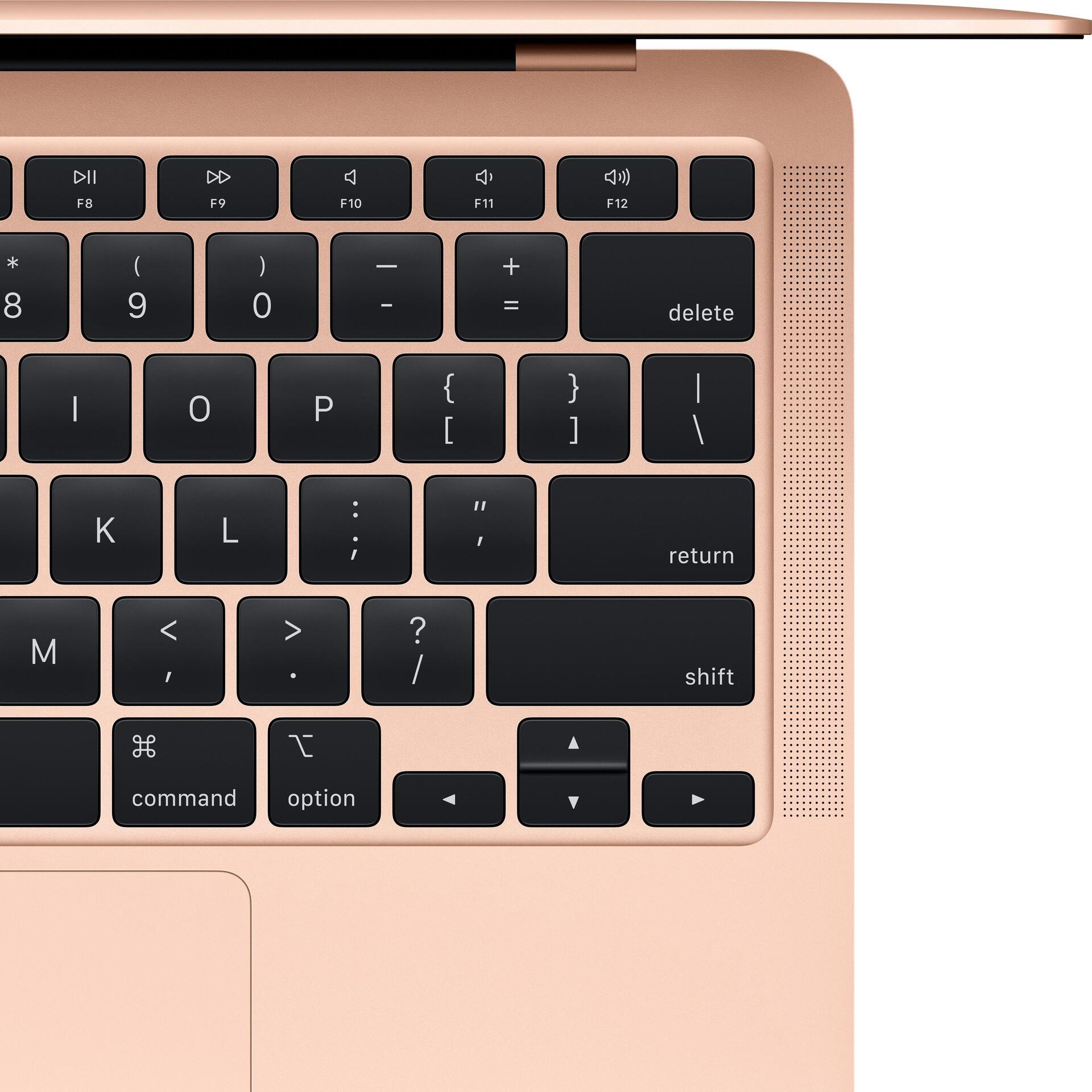 Купить Apple MacBook Air Notebook 33,8 cm (13.3" ) Apple M 16 GB 256 GB SSD Wi-Fi 6 (802.11ax) macOS Big Sur Gold (Z12A_5004_DE_CTO) в магазине wardena.ru