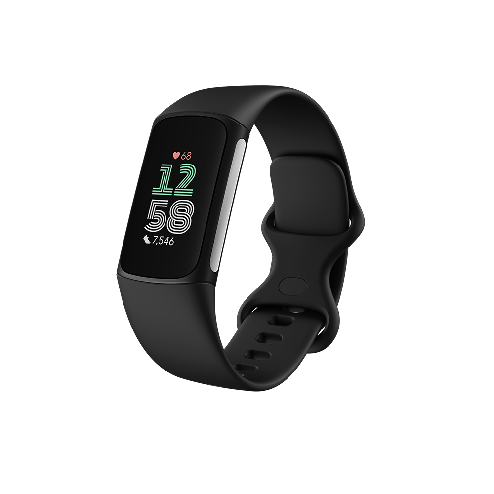 Купить Fitbit Charge 6 - Schwarzes Aluminium - Aktivitätsmesser mit Infinity Band - Silikon - Obsidian - NFC, Bluetooth - 37.64 g (40-56-7909) в магазине wardena.ru