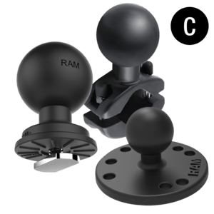 Купить RAM Mounts UNPKD RAM DBL BALL W/ 2.5" (RAM-217-1U) в магазине wardena.ru