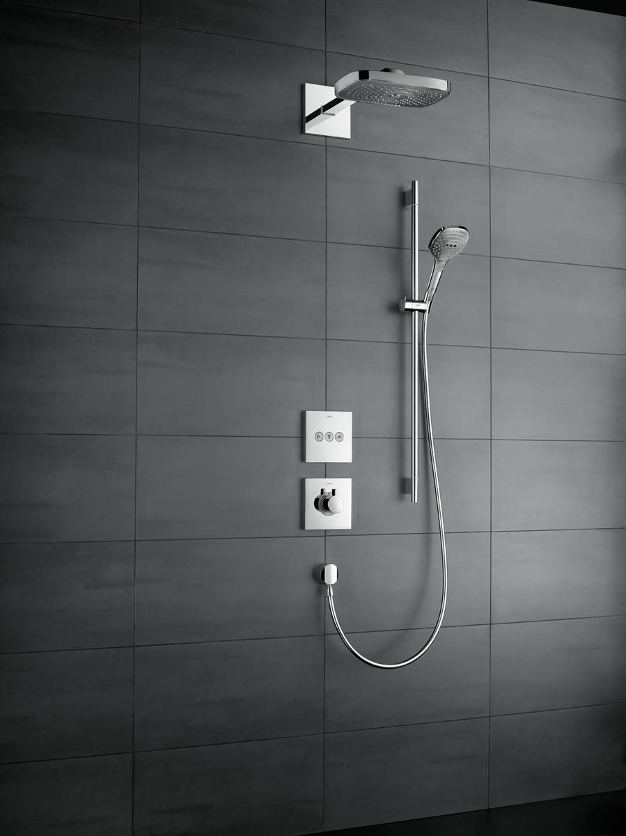 Купить Hansgrohe ShowerSelect Вентиль скрытого монтажа для 3 потребителей бронза 15764140 в магазине wardena.ru