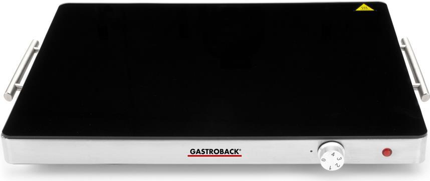 Купить Gastroback Design 42491 Elektroplattenwärmer Schwarz - Edelstahl 1 Stück(e) (42491) в магазине wardena.ru