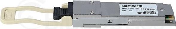 Купить Kompatibler Quanta QSFP-40G-SR4-QU BlueOptics BO25K859S2D QSFP Transceiver, MPO/MTP, 40GBASE-SR4, Multimode Fiber, 4x850nm, 150M, 0°C/+70°C (QSFP-40G-SR4-QU-BO) в магазине wardena.ru