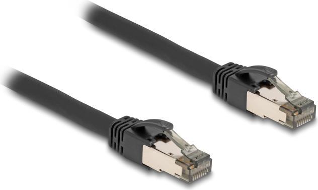 Купить Delock RJ45 Netzwerkkabel Cat.6A U/FTP ultra flexibel mit innerem Metallmantel 15 m schwarz (80245) в магазине wardena.ru