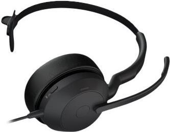 Купить Jabra Evolve2 50 UC Mono - Headset - On-Ear - Bluetooth - kabellos - aktive Rauschunterdrückung - USB-C - Schwarz (25089-889-899) в магазине wardena.ru