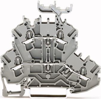 Купить Wago 2002-2231 Anschlussblock Grau (2002-2231) в магазине wardena.ru