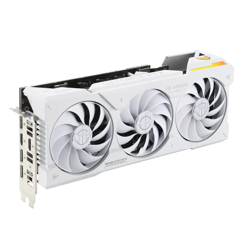 Купить ASUS TUF GAMING GeForce RTX 4070 Ti OC 12GB WHITE - OC Edition - Grafikkarten - GeForce RTX 4070 Ti - 12 GB GDDR6X - PCIe 4.0 - 2 x HDMI, 3 x DisplayPort (90YV0IJ2-M0NA00) в магазине wardena.ru