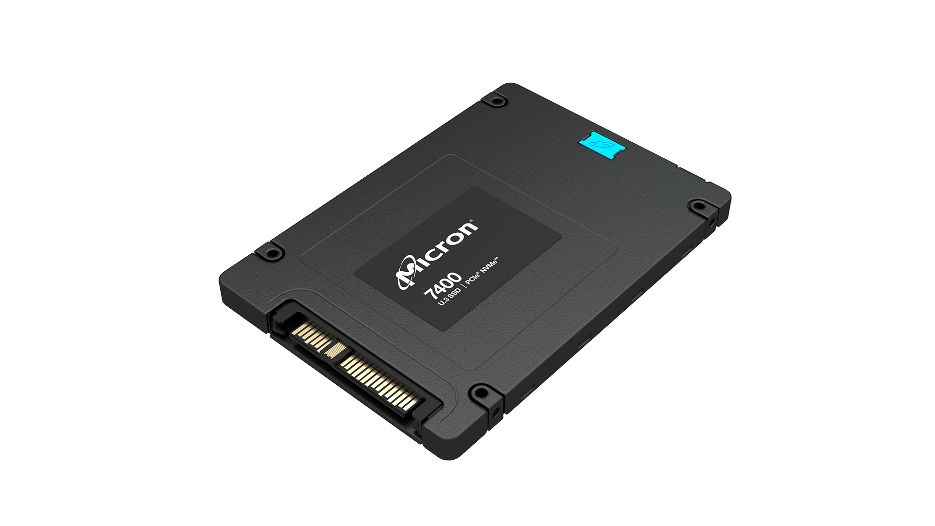 Купить Micron 7400 MAX 2.5" 1600 GB PCI Express 4.0 3D TLC NVMe (MTFDKCB1T6TFC-1AZ1ZABYY) в магазине wardena.ru