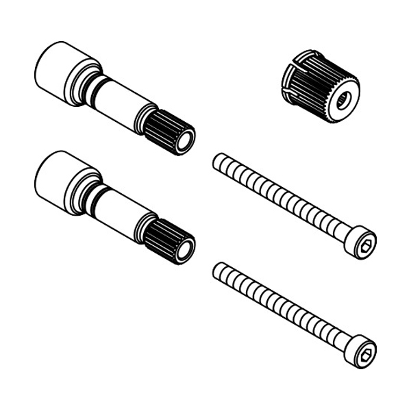 Купить Hansgrohe Адаптер запорной рукоятки 95252000 в магазине wardena.ru