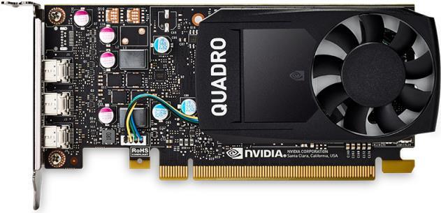 Купить PNY NVIDIA Quadro P400 - Grafikkarten - Quadro P400 - 2GB GDDR5 - PCIe 3.0 x16 Low-Profile - 3 x Mini DisplayPort (VCQP400V2-SB) в магазине wardena.ru