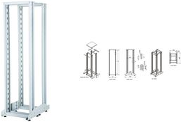 Купить DIGITUS Professional Line DN-19 42U-D-SRV-SW - Relais-Rack - Grau, RAL 7035 - 42U - 48,3 cm (19") (DN-19 42U-D-SRV-SW) в магазине wardena.ru