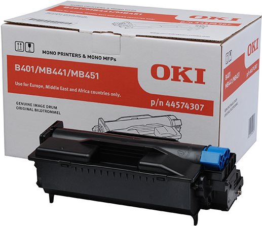Купить OKI - Schwarz - Trommel-Kit - für B401d, 401dn, MB 441, 441-L, 451, 451-L, 451W (44574307) в магазине wardena.ru
