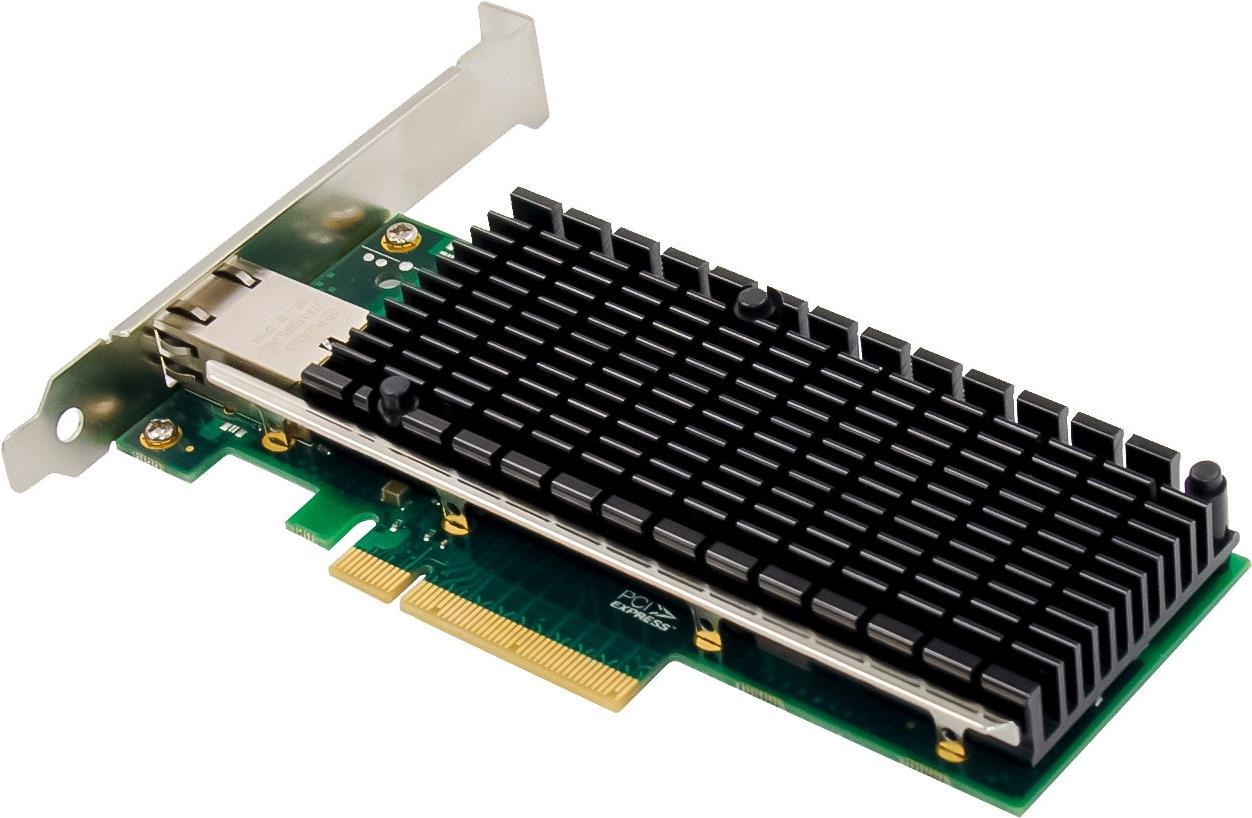 Купить InLine 10-Gigabit Netzwerkkarte - 1x RJ45 10Gb/s - PCIe x8 - inkl. LP Slotblech (51132A) в магазине wardena.ru