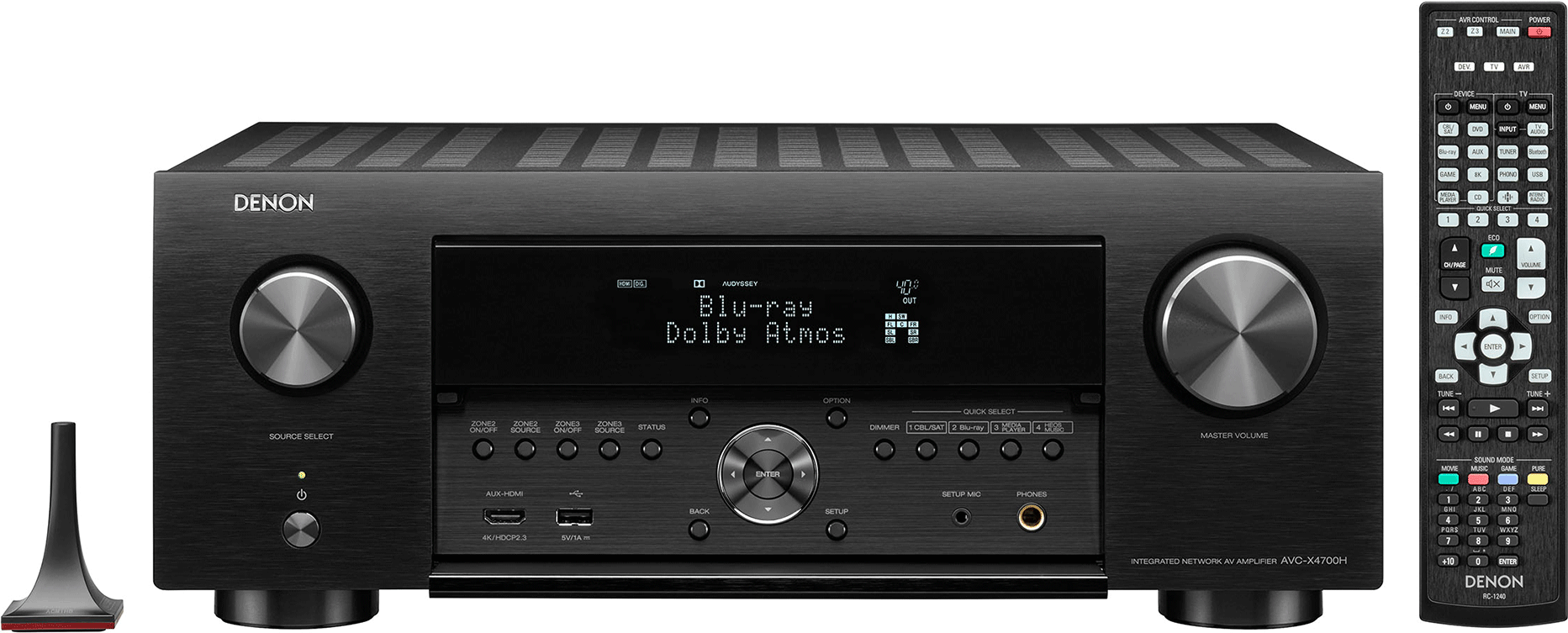 Купить Denon AVC-X4700H 125 W 9.2 Kanäle Surround 3D Schwarz (AVCX4700HBKE2) в магазине wardena.ru