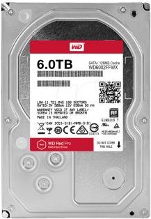 Купить WD Red Pro WD6002FFWX - Festplatte - 6TB - intern - 8,9 cm (3.5") - SATA 6Gb/s - 7200 U/min - Puffer: 128MB (WD6002FFWX) в магазине wardena.ru