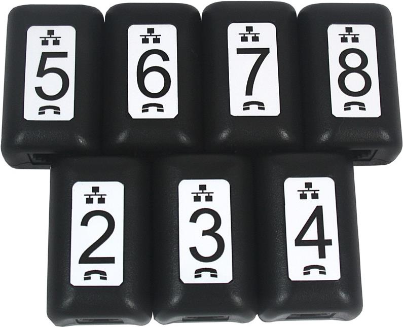 Купить Softing Zubehör Set mit 7 (#2 - #8) Wiremap Identifikatoren passend für CableMaster 210, 500, 600, 800 , LinkXpert und NetXpert XG Serien (226508) в магазине wardena.ru