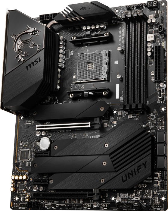 Купить MSI MEG B550 UNIFY - Motherboard - ATX - Socket AM4 - AMD B550 - USB-C Gen2, USB 3.2 Gen 1, USB 3.2 Gen 2 - 2.5 Gigabit LAN, Wi-Fi, Bluetooth - Onboard-Grafik (CPU erforderlich) - HD Audio (8-Kanal) (7D13-002R) в магазине wardena.ru