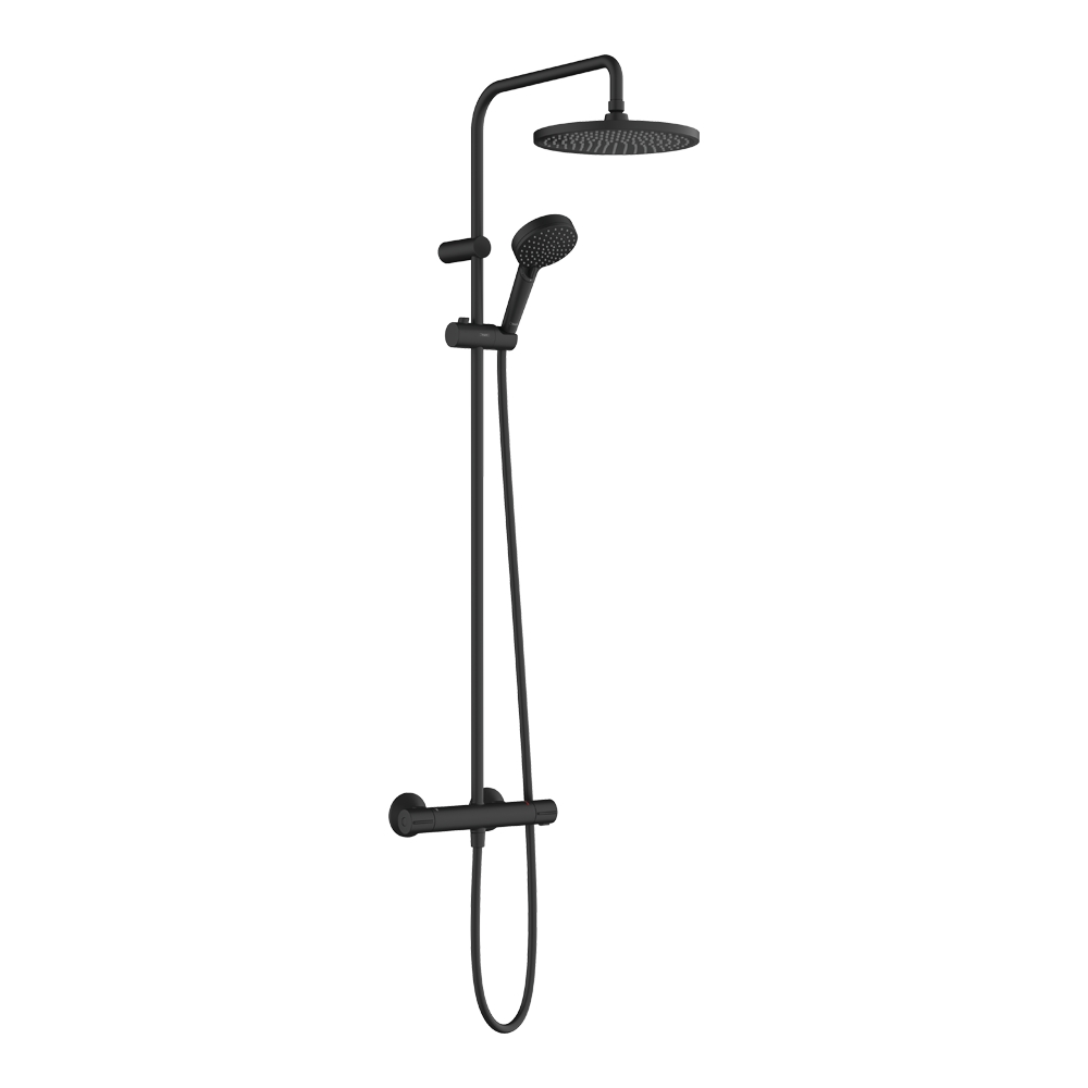 Купить Hansgrohe Vernis Blend Душевая система черный матовый 26428670 в магазине wardena.ru