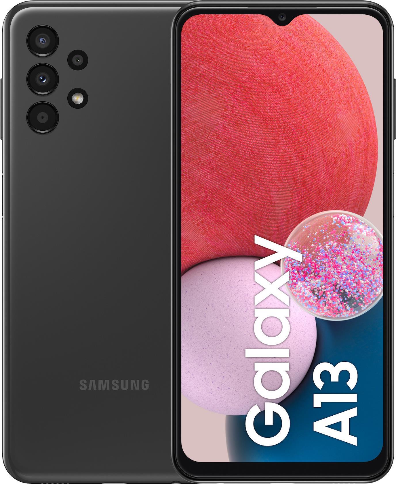 Купить Samsung Galaxy A13 - 4G Smartphone - Dual-SIM - RAM 4 GB / Interner Speicher 64 GB - microSD slot - LCD-Anzeige - 6.6" - 2408 x 1080 Pixel - 4x x Rückkamera 50 MP, 5 MP, 2 MP, 2 MP - front camera 8 MP - Schwarz (SM-A135FZKVEUE) в магазине wardena.ru