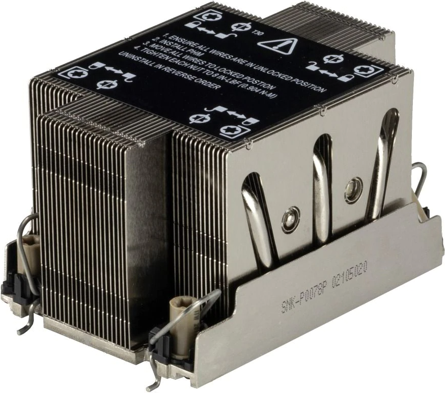 Купить Supermicro SNK-P0078P - Prozessorkühler - (für: LGA4189) - 2U в магазине wardena.ru
