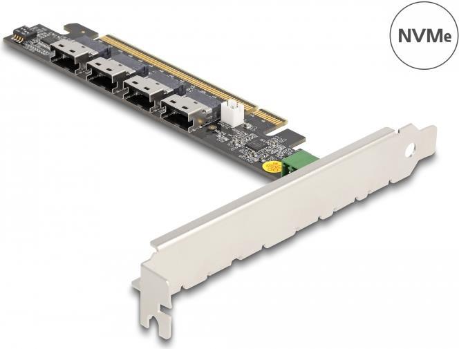 Купить Delock - Speicher-Controller - NVMe - PCIe 5,0 x16 (90111) в магазине wardena.ru