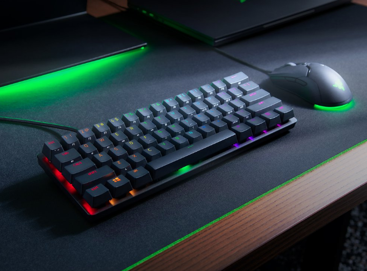 Купить Razer Huntsman Mini Tastatur USB QWERTY US International Schwarz (RZ03-03390200-R3M1) в магазине wardena.ru