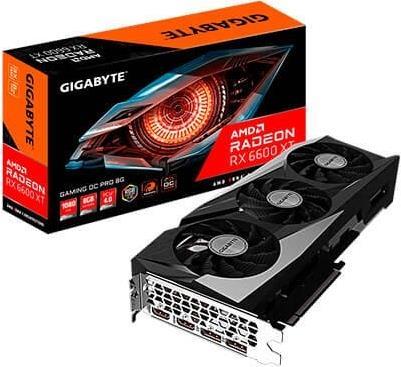 Купить Gigabyte Radeon RX 6600 XT GAMING OC PRO 8G - Grafikkarten - Radeon RX 6600 XT - 8GB GDDR6 - PCIe 4,0 x16 - 2 x HDMI, 2 x DisplayPort (GV-R66XTGAMINGOC PRO-8GD) в магазине wardena.ru