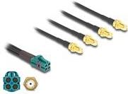Купить Delock Kabel Mini FAKRA Z Buchse quad zu 4 x SMA Buchse A-Typ (90127) в магазине wardena.ru