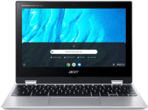 Купить Acer Chromebook Spin 311 CP311-3H-K2RJ - Flip-Design - MT8183 / 2 GHz - Chrome OS - Mali-G72 MP3 - 4 GB RAM - 64 GB eMMC - 29.5 cm (11.6") AHVA Touchscreen 1366 x 768 (HD) - Wi-Fi 5 - Reines Silber - kbd: Deutsch (NX.HUVEG.002) в магазине wardena.ru