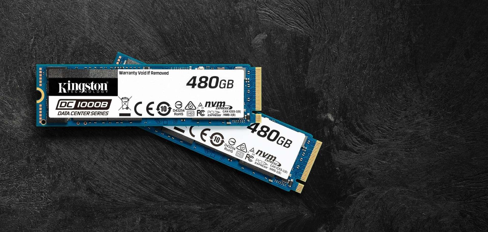 Купить Kingston Data Center DC1000B - SSD - verschlüsselt - 480 GB - intern - M.2 2280 - PCI Express 3.0 x4 (NVMe) - 256-Bit-AES - Self-Encrypting Drive (SED) (SEDC1000BM8/480G) в магазине wardena.ru