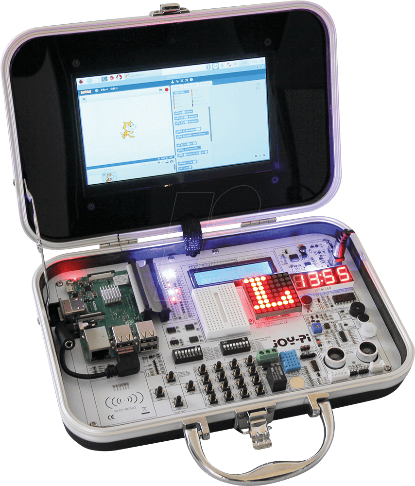 Купить JOY-IT RPI SET JOYPI - Raspberry Pi - Joy-Pi Experimentier- / Education-Koffer (RB-JOYPI) в магазине wardena.ru